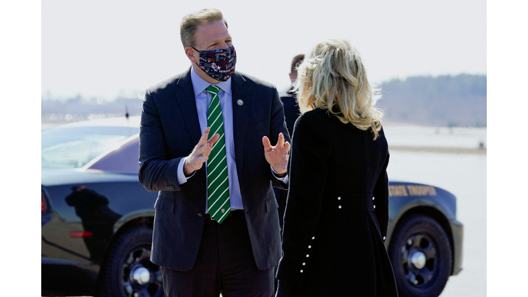 Governor Chris Sununu and First Lady Dr. Jill Biden