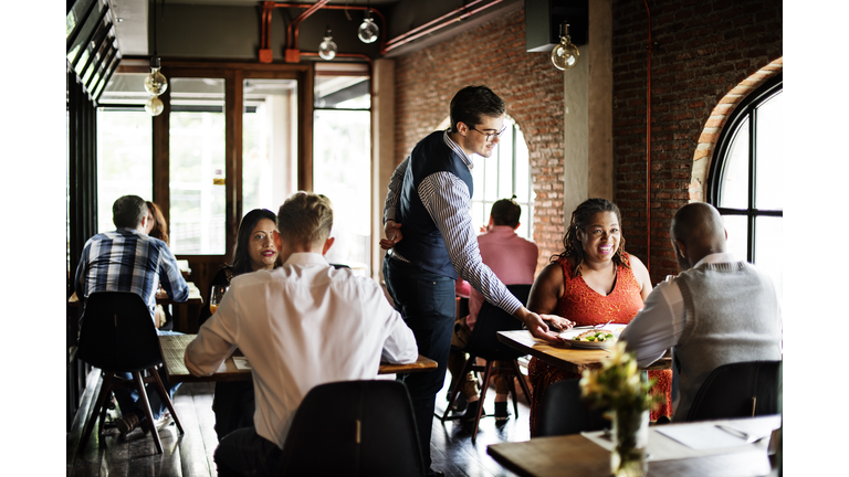 Restaurant Chilling Out Classy Lifestyle Reserved Concept