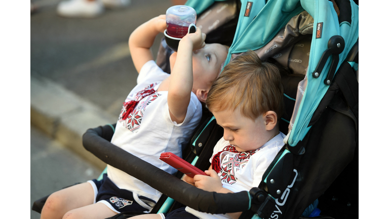 UKRAINE-ENTRERTAINMENT-TWINS-FESTIVAL