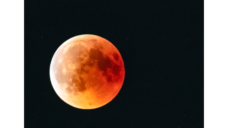 Blood Moon 2018, Salzburg Austria