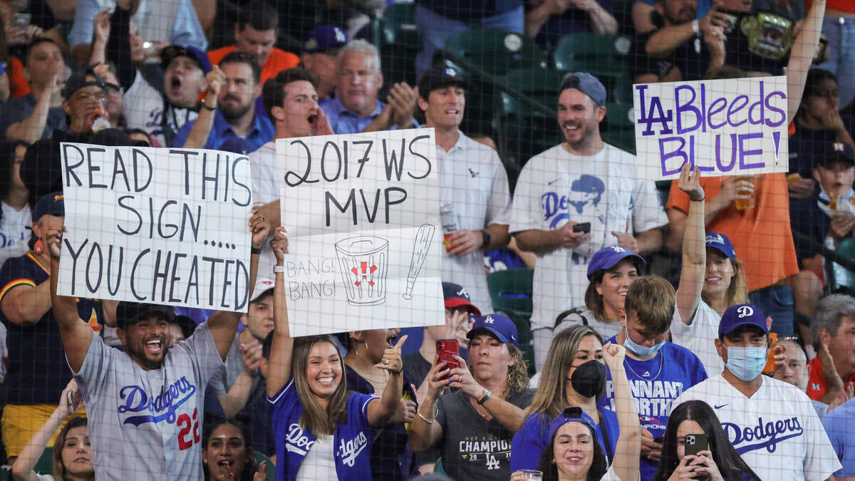 Sports Did Dodgers Fans Take Over Houston Last Night? 94.5 The Buzz