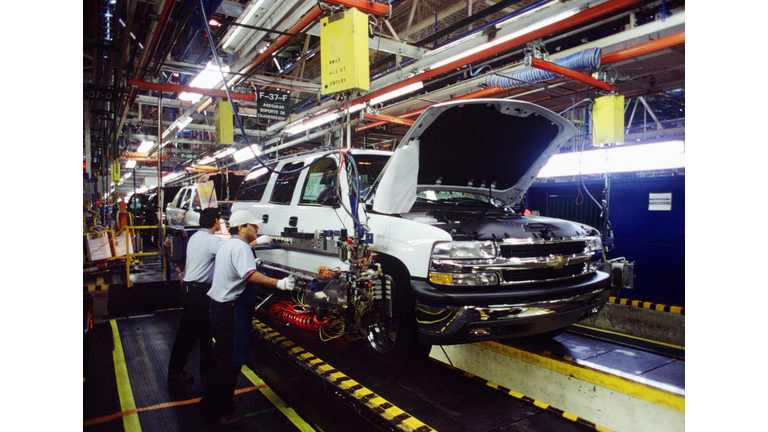 General Motors Automobile Assembly Line