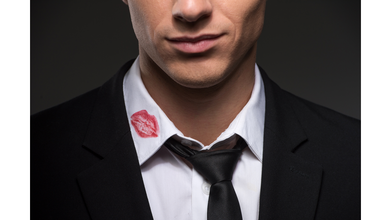 Lipstick on your collar.