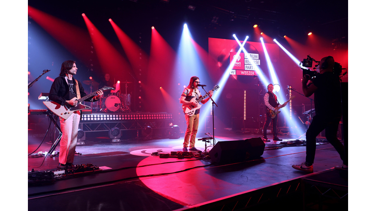 iHeartRadio Album Release Party With Weezer At The iHeartRadio Theater Los Angeles