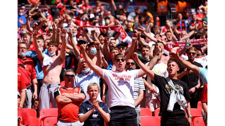Morecambe v Newport County - Sky Bet League Two Play-off Final