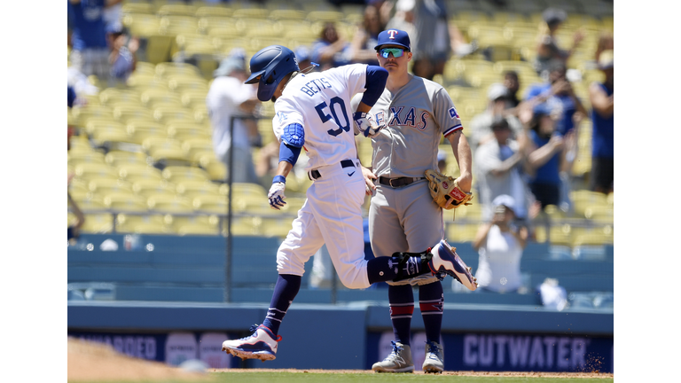 Texas Rangers v Los Angeles Dodgers