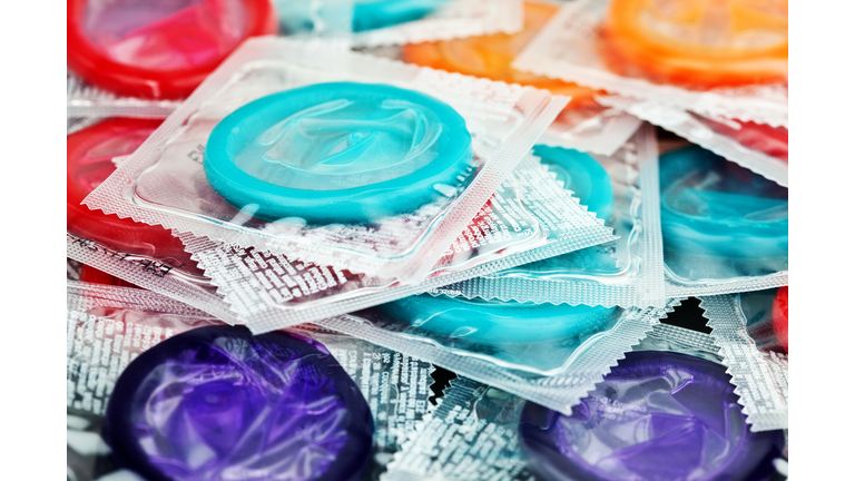 Safe Sex  Colorful Condoms