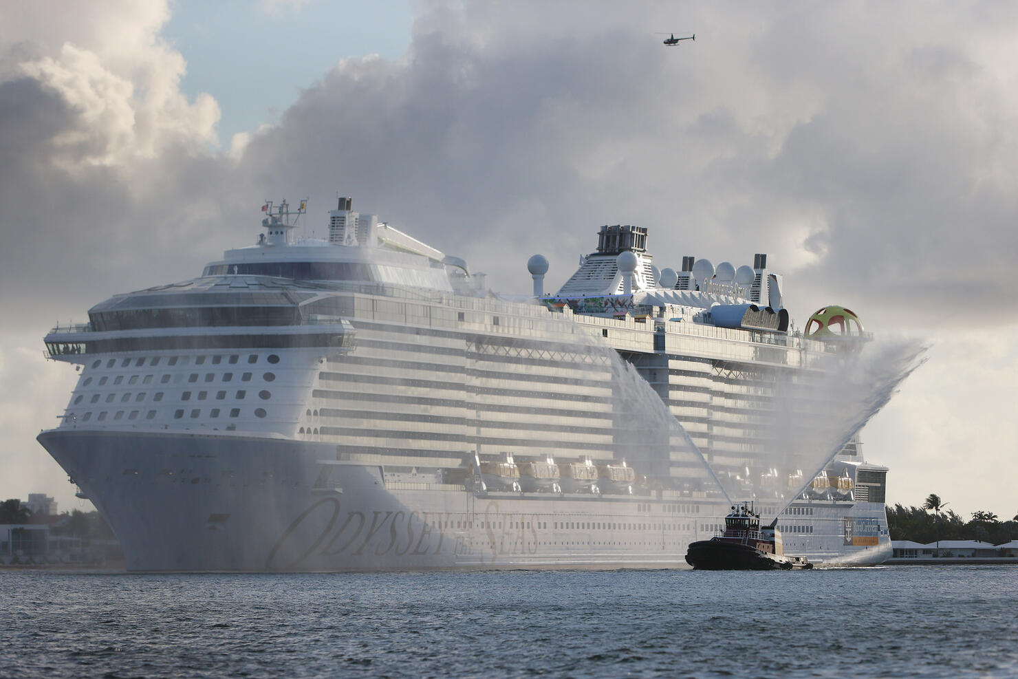 Port Everglades Welcomes Royal Caribbean Odyssey Of The Seas Ship, As The Florida Cruise Industry Slowly Restarts