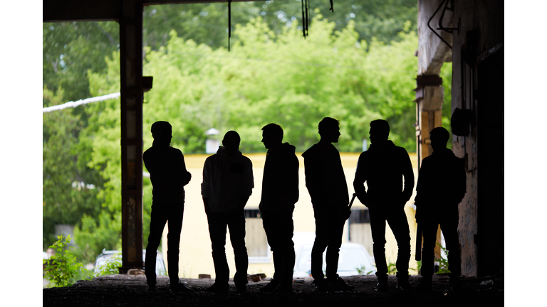 Gangsters in ghetto