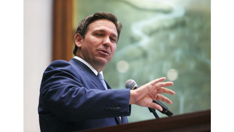 Governor Ron DeSantis in Florida