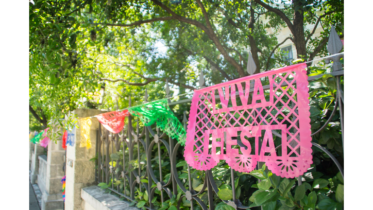 San Antonio Fiesta decorations