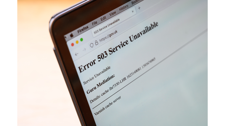 Media And Government Websites Temporarily Offline