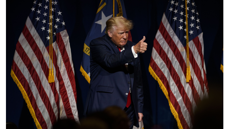 Former President Trump Addresses  The North Carolina GOP Convention