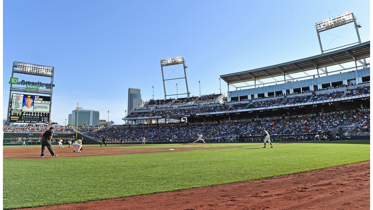 College World Series - Michigan v Vanderbilt - Game Three