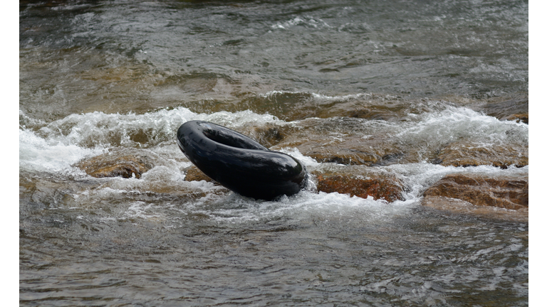 Empty inner tube