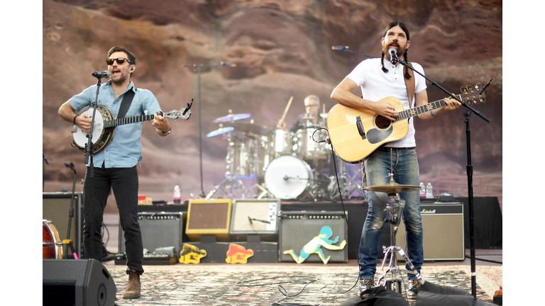 The Avett Brothers Perform At Red Rocks Amphitheatre
