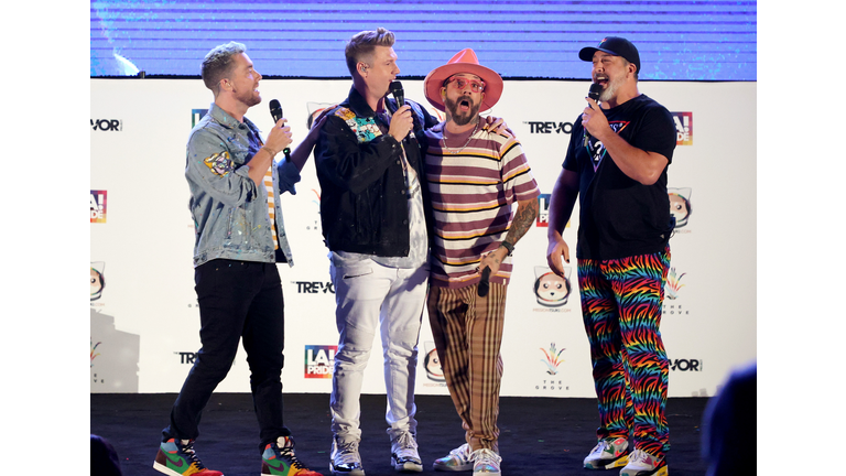 Members Of NSYNC And Backstreet Boys Host "Bingo Under The Stars" In Celebration Of Pride