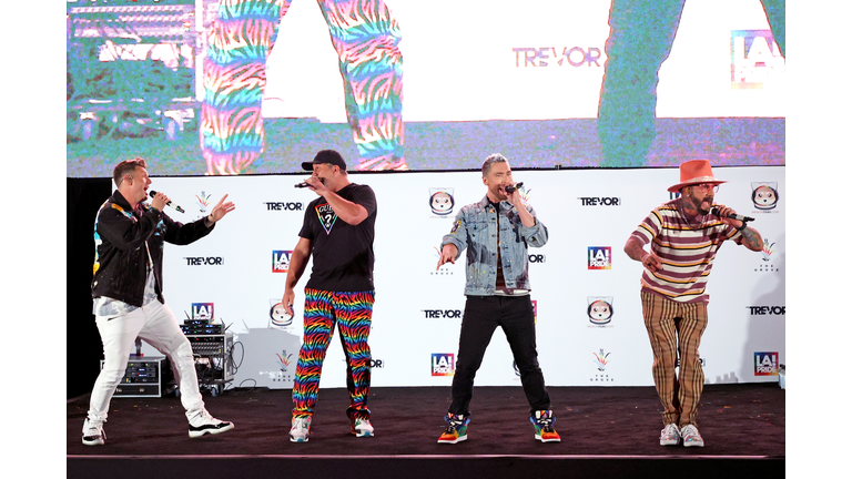 Members Of NSYNC And Backstreet Boys Host "Bingo Under The Stars" In Celebration Of Pride