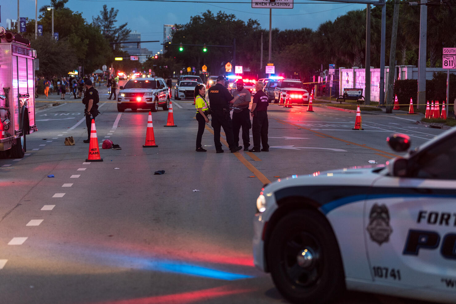 Truck Drives Into Crowd At Florida Pride Parade Killing One