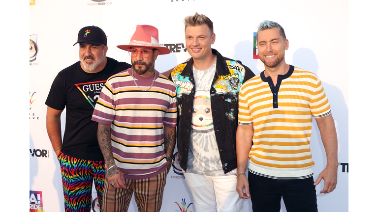 Members Of NSYNC And Backstreet Boys Host "Bingo Under The Stars" In Celebration Of Pride