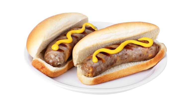 Bratwurst on Bun