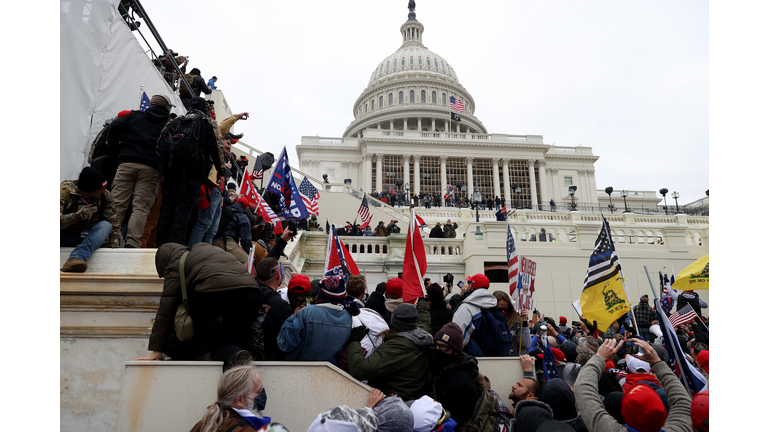 Trump Supporters Hold "Stop The Steal" Rally In DC Amid Ratification Of Presidential Election