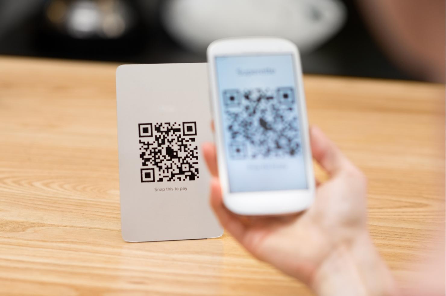 Scanning qr code