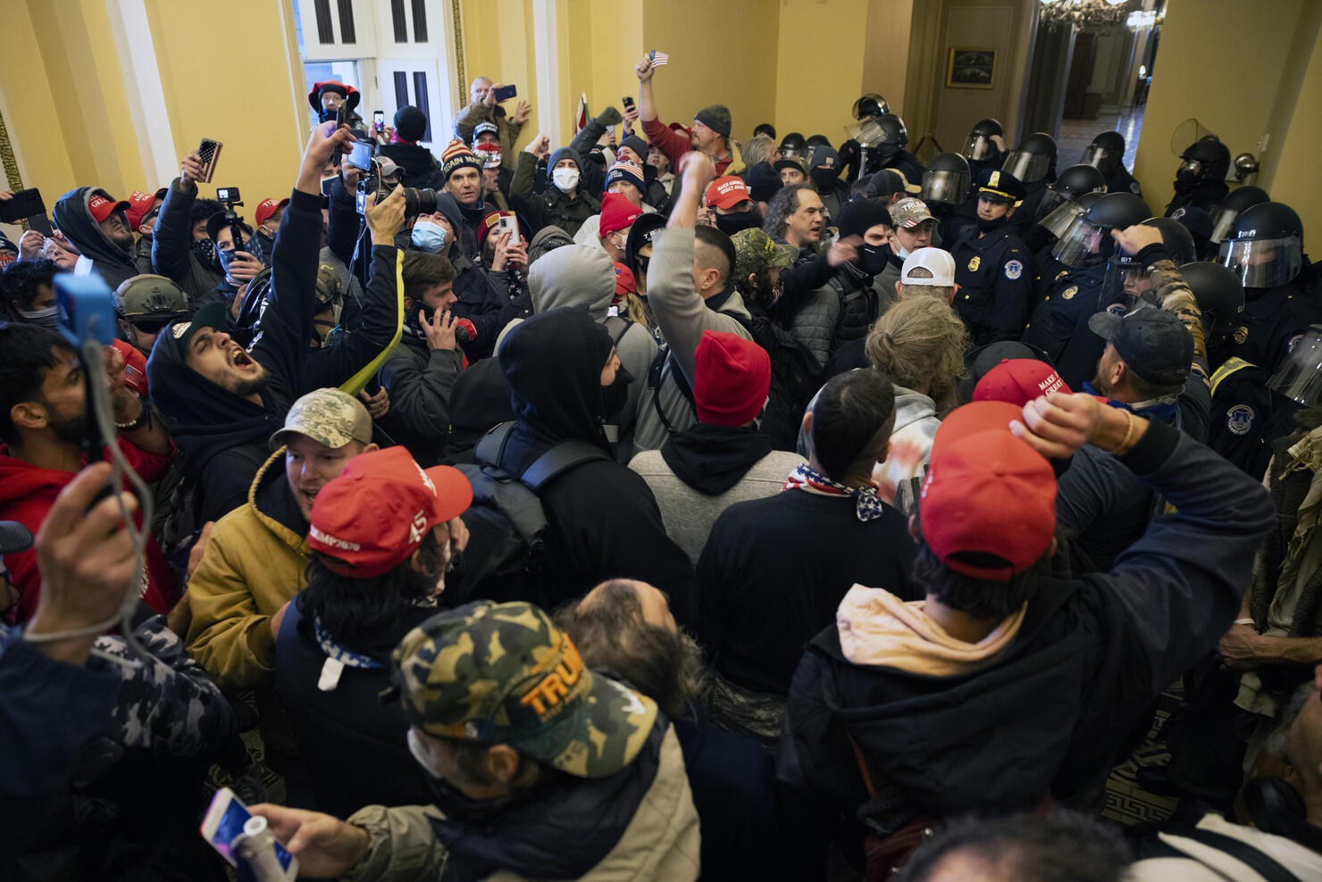 Trump Supporters Hold "Stop The Steal" Rally In DC Amid Ratification Of Presidential Election