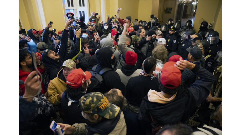 Trump Supporters Hold "Stop The Steal" Rally In DC Amid Ratification Of Presidential Election