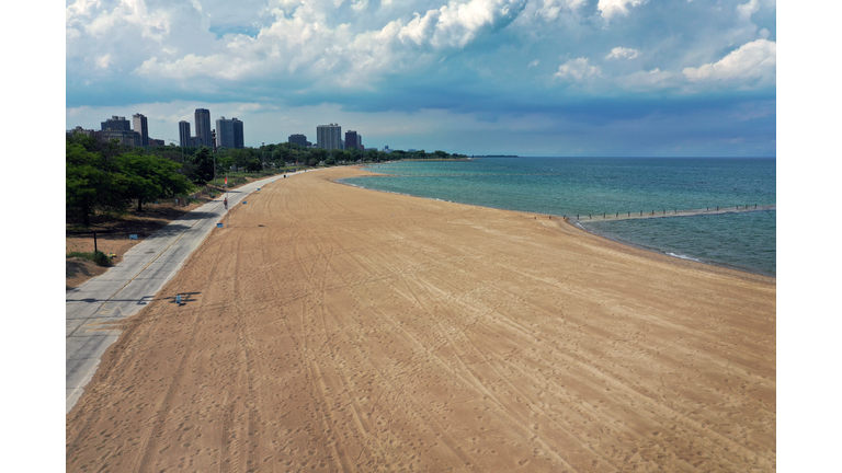 Despite Lakefront Trail And Parks Opening, Chicago Beaches Remain Closed