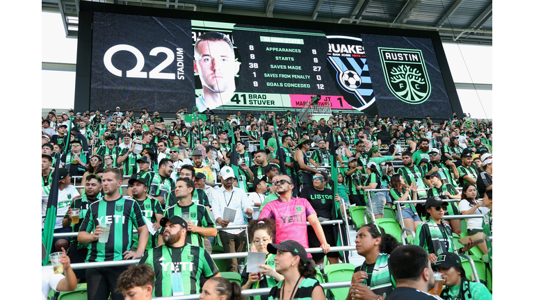 San Jose Earthquakes v Austin FC