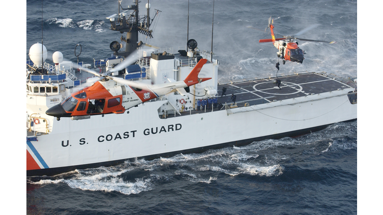 U.S. Coast Guard Maintains Security Around New York City