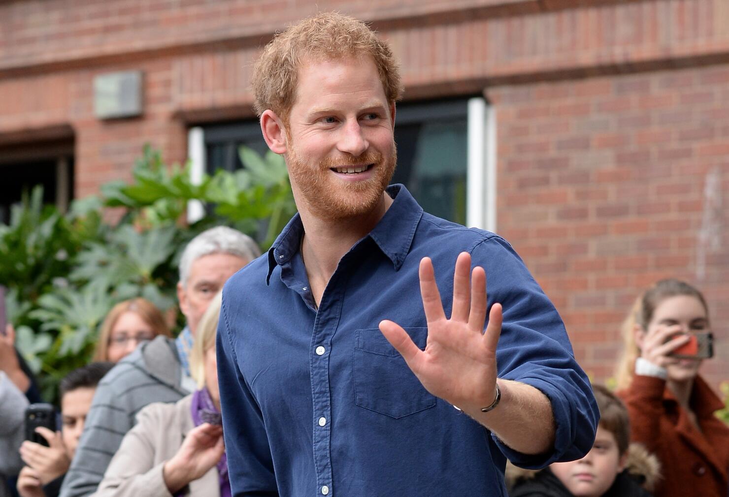 Prince Harry Visits Nottingham