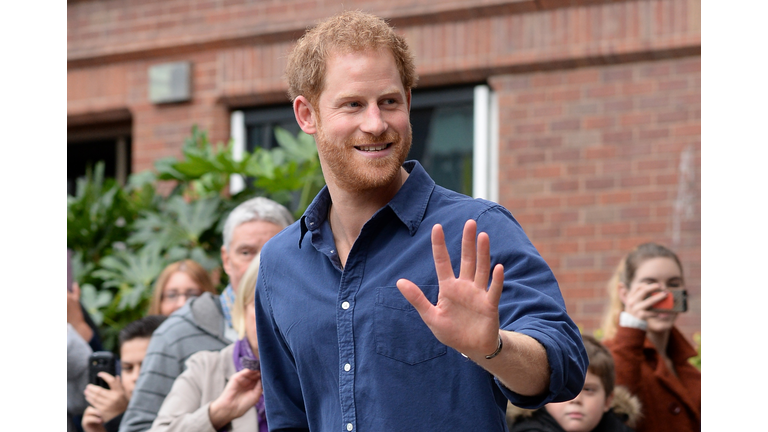 Prince Harry Visits Nottingham
