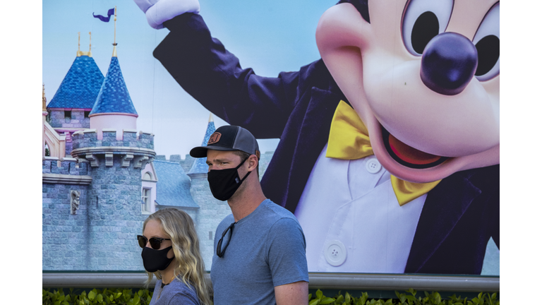 Disneyland Reopens For First Time Since Beginning Of Pandemic