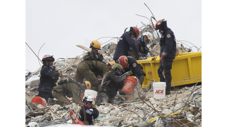 Over One Hundred Missing After Residential Building In Miami Area Partially Collapses