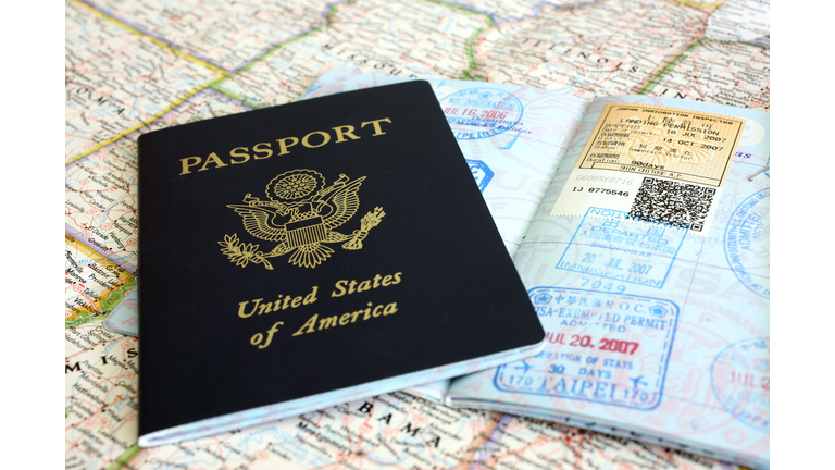 Passport and Visa Stamps