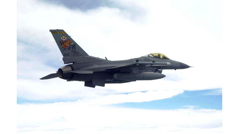 F-16 Air National Guard Jet Crash