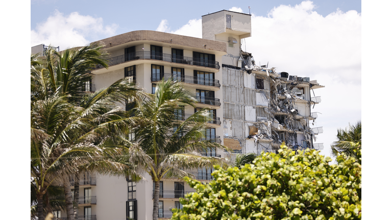 Over One Hundred Missing After Residential Building In Miami Area Partially Collapses