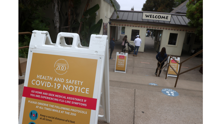 Oakland Zoo Opens To Public Despite California's Rising Coronavirus Infections