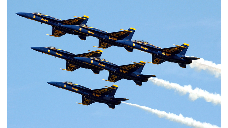 Blue Angels perform in San Francisco Fleet week
