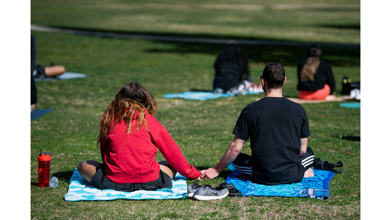 Valentine's Day Yoga At Saddlerock Ranch