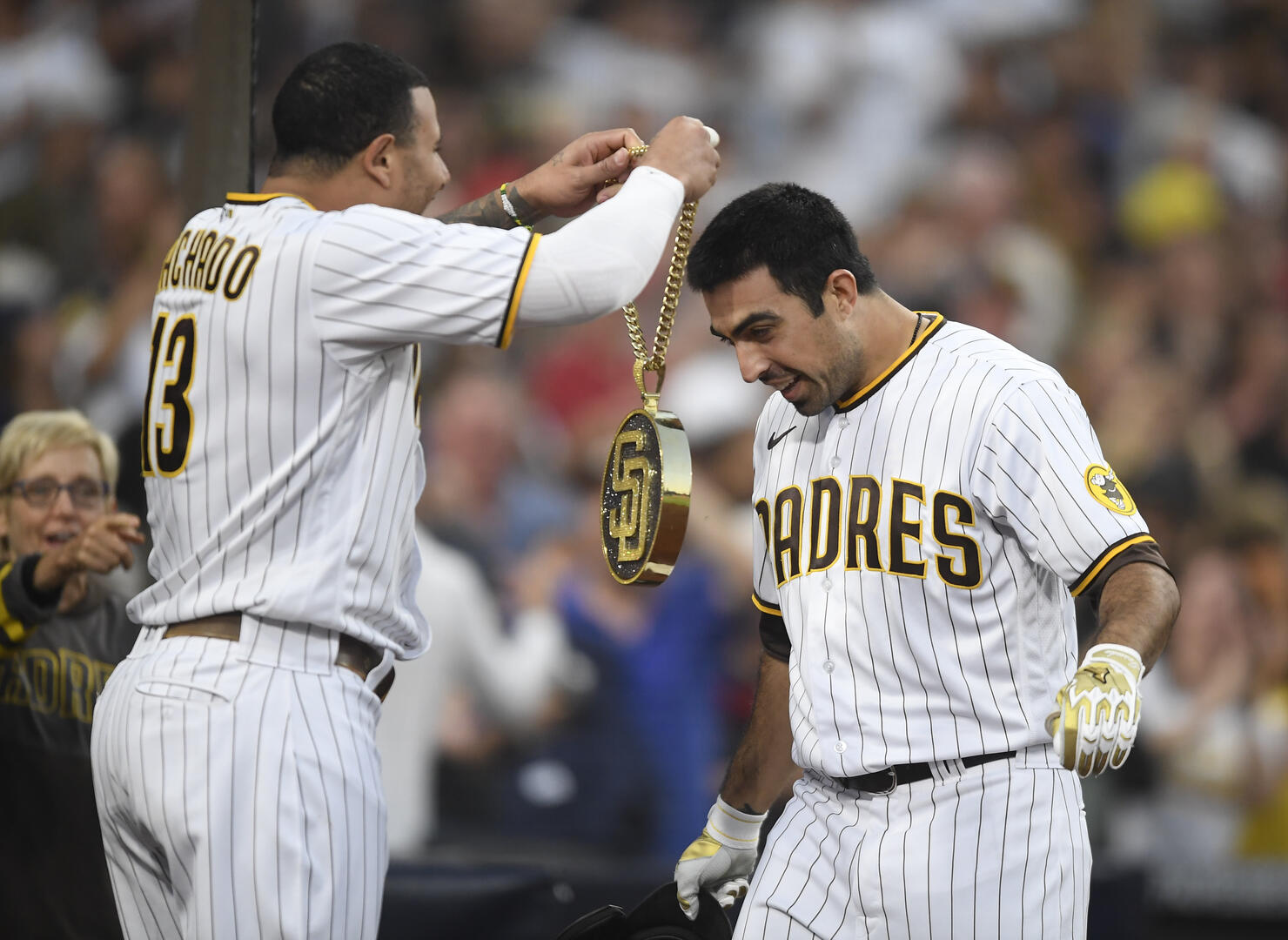 WATCH Padres Relief Pitcher Hits Grand Slam Off Max Scherzer iHeart