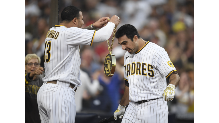 Relief Pitcher Daniel Camarena GRAND SLAM off Max Scherzer! (Padres/Nationals