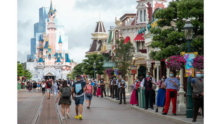 Disneyland Paris Reopens To Public