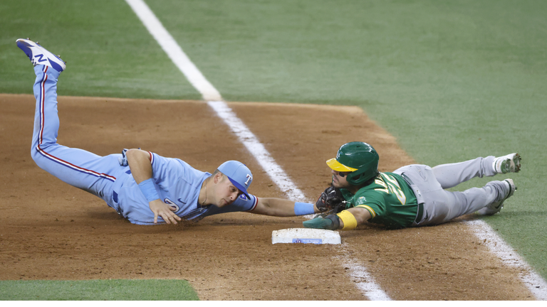 Oakland Athletics v Texas Rangers