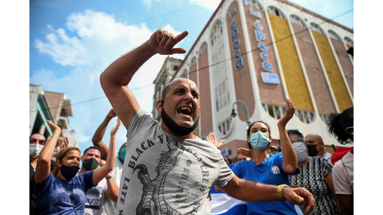 CUBA-POLITICS-DEMONSTRATION-DIAZ-CANEL