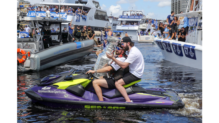 Tampa Bay Lightning Boat Parade