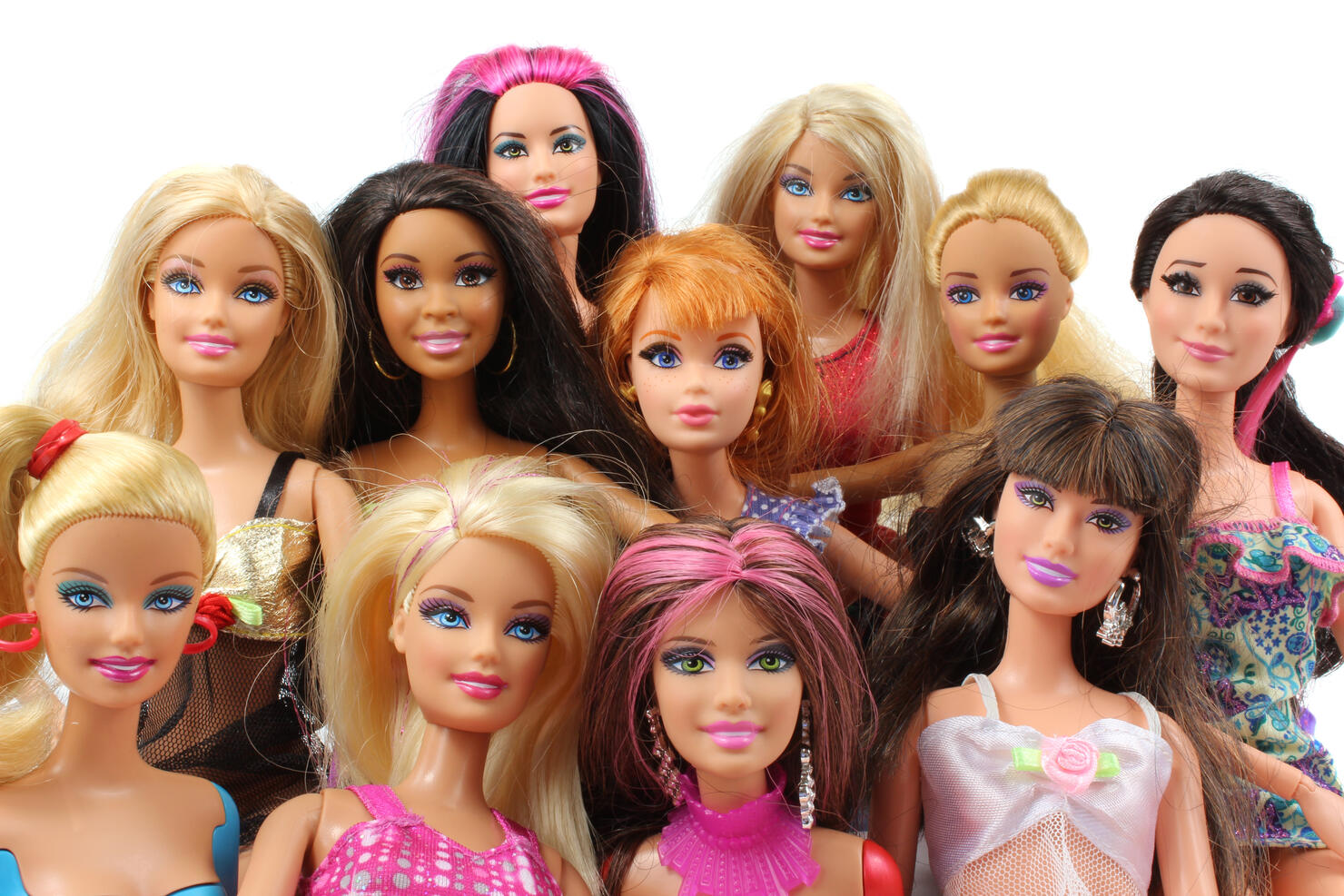 Barbie Doll Group shot.