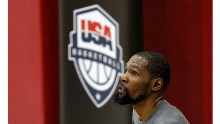 Team USA Basketball Training Session